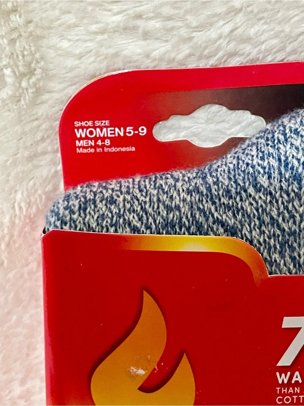 Heat Holders Women’s Thermal Socks - Blue Heather